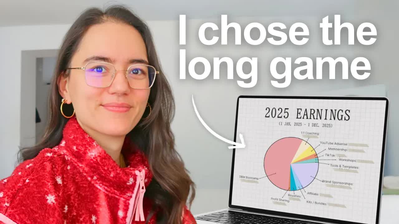 12개 수익원으로 연 4억 번 1인 크리에이터의 현실적인 조언 - Deya 영상 썸네일