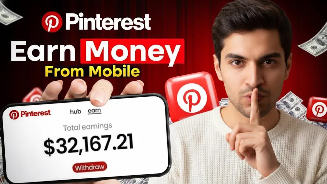 5-Step Roadmap to Start Pinterest Affiliate Marketing with Just Your Smartphone and Earn 50 USD Monthly - MystGrow thumbnail