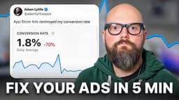 3 Mistakes I Made After Wasting 800 USD on App Store Ads (Real Campaign Data Revealed)