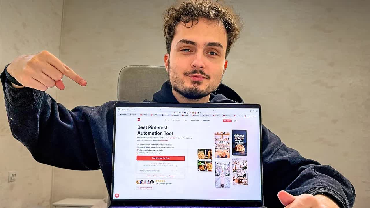 7 Steps a Ukrainian Developer Used to Build a Pinterest Automation Tool in 6 Weeks That Earns 16K USD per Month - Starter Story thumbnail