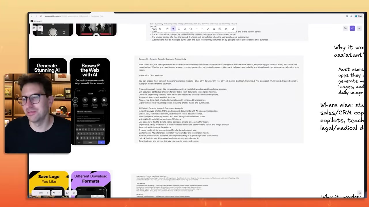 App 6: Genora AI - 여러 LLM 번들 앱